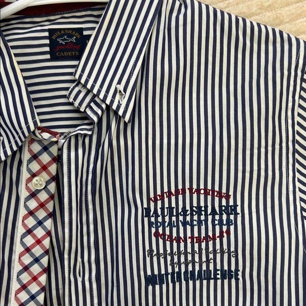Paul & Shark Vintage Yachting - Royal Yacht Club Button Up